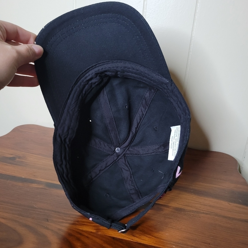Victoria's Secret Black Pink Hat - Picture 5 of 6